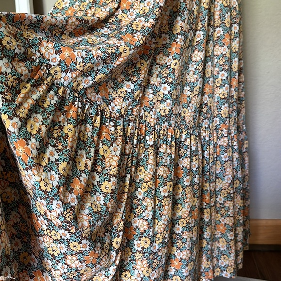 Rhythm 70s Floral 2 Piece Skirt/Top Set US S/AUS 6 - Picture 16 of 16